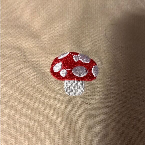 Cream Crewneck Long Sleeve Shirt - Picture 2 of 7